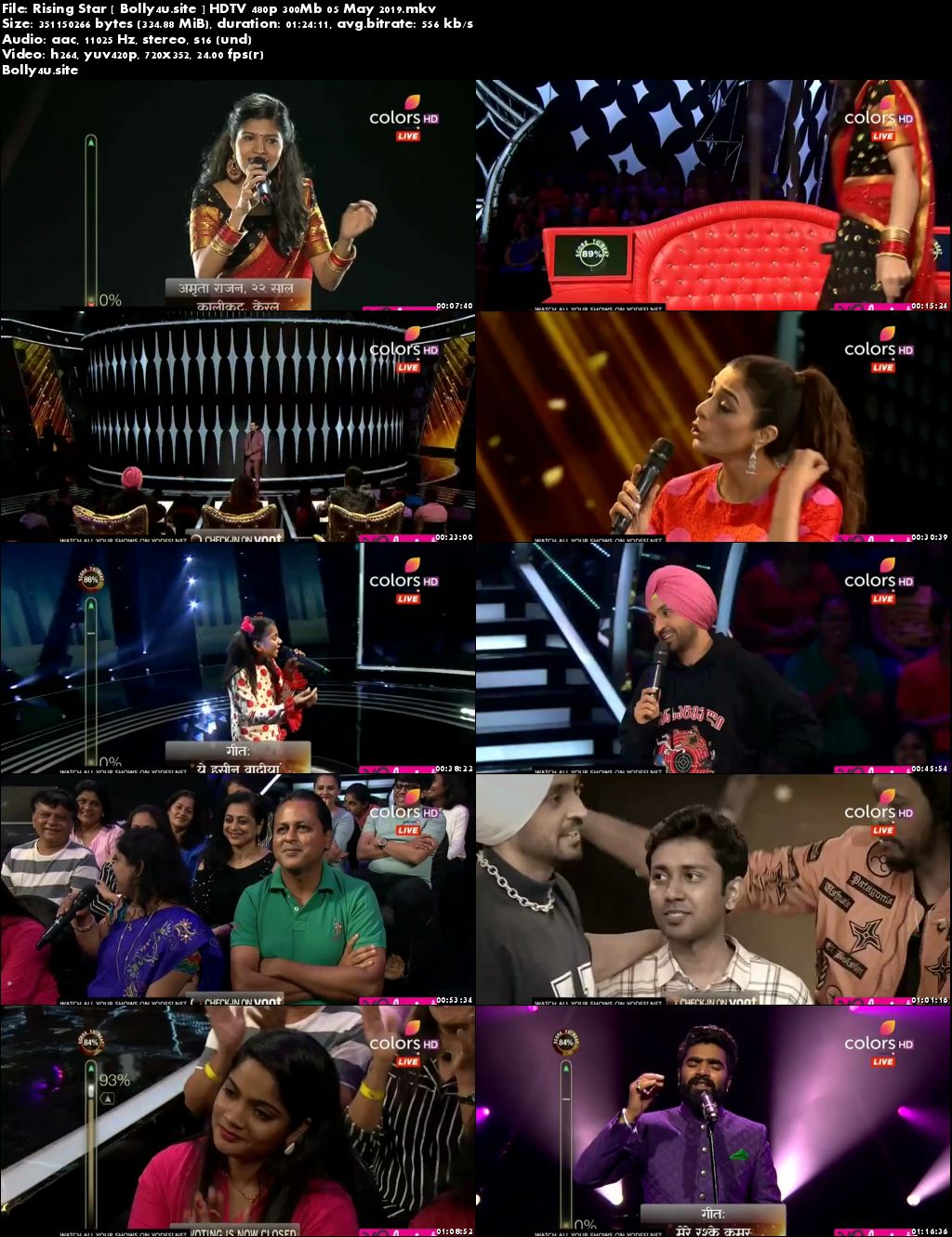 Rising Star S03 HDTV 480p 300Mb 05 May 2019 Download