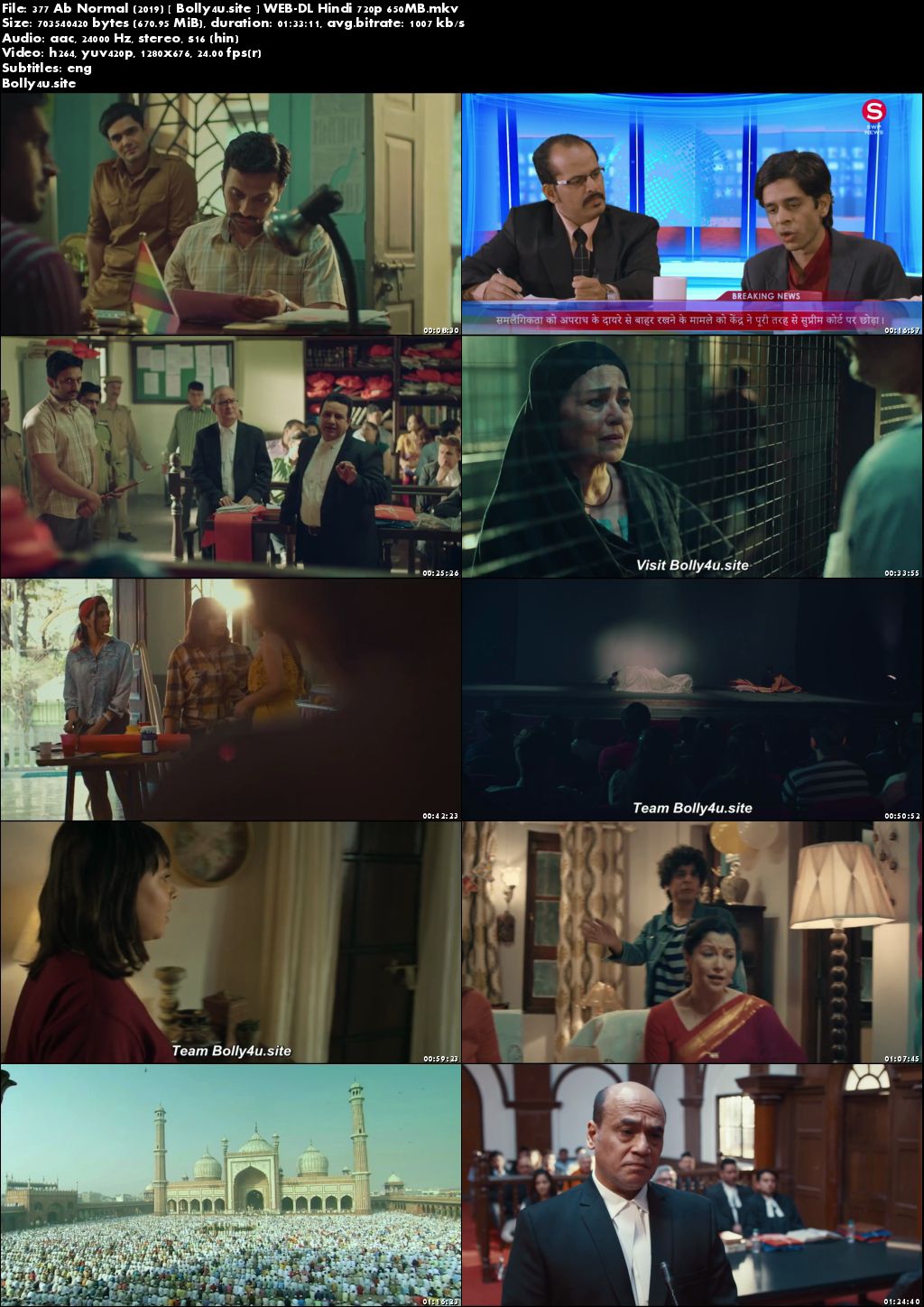 377 Ab Normal 2019 WEB-DL 650MB Hindi 720p ESub Download