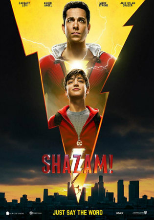 Shazam 2019 HC HDRip 950MB Hindi Dual Audio 720p