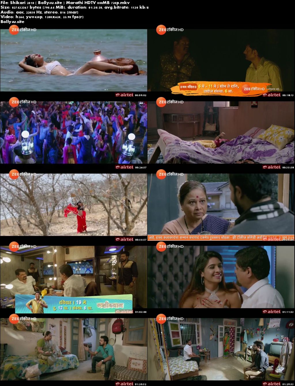 Shikari 2018 HDTV 300MB Marathi 480p Download