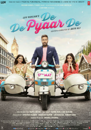 De De Pyaar De 2019 Pre DVDRip 700MB Hindi x264 Watch Online Full Movie Download bolly4u