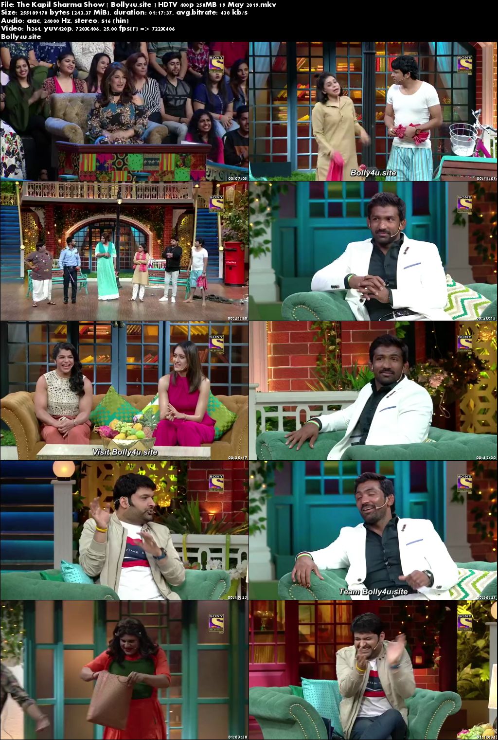 The Kapil Sharma Show HDTV 480p 250MB 19 May 2019 Download