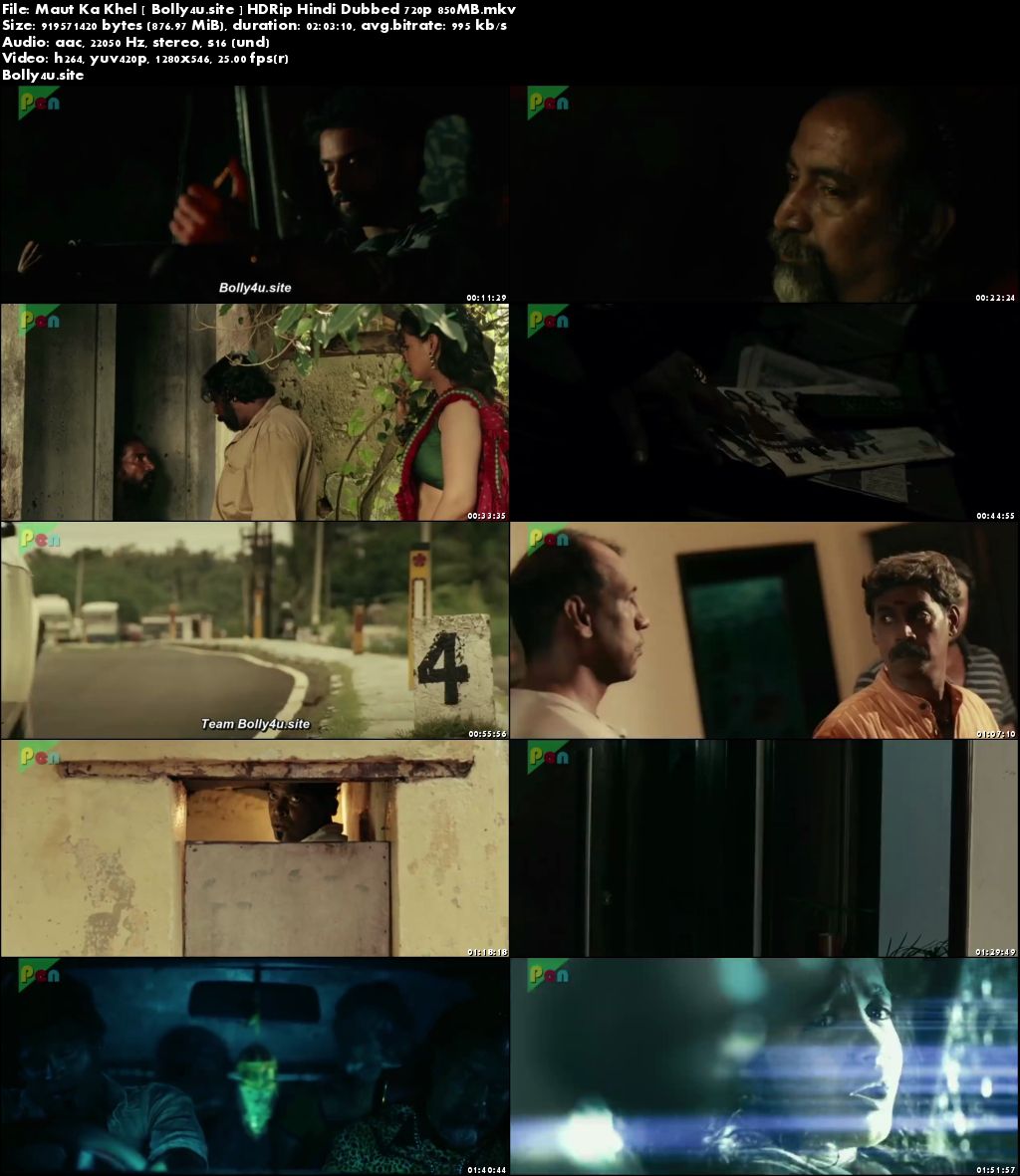 Maut Ka Khel 2019 HDRip 850MB Hindi Dubbed 720p Download