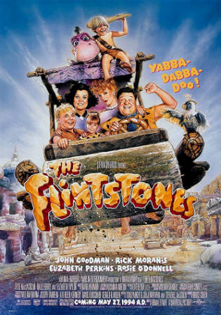 The Flintstones 1994 BRRip 300MB Hindi Dual Audio 480p Watch Online Full Movie Download bolly4u