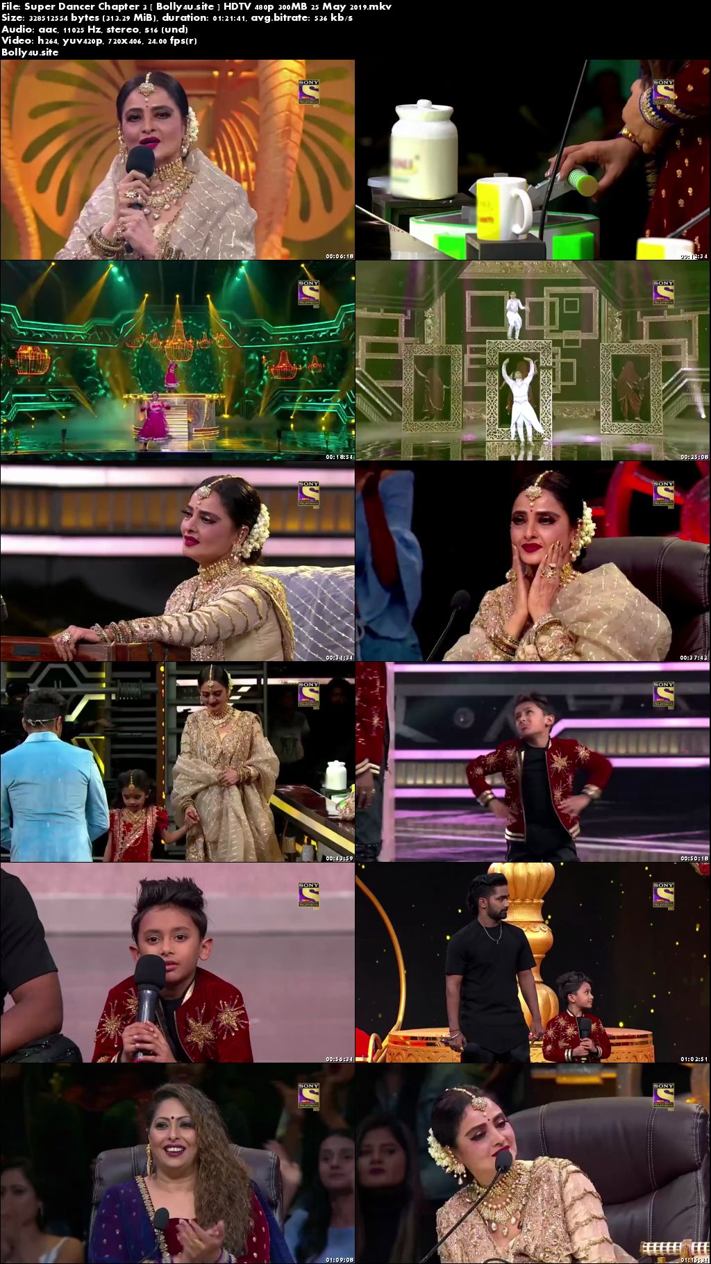 Super Dancer Chapter 3 HDTV 480p 300MB 25 May 2019 Download