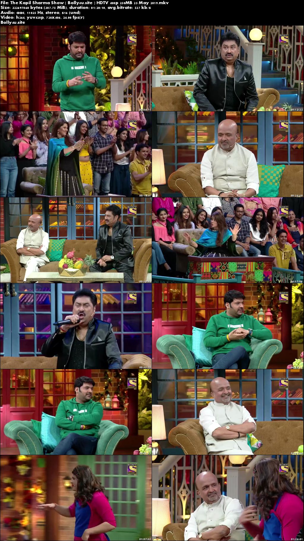 The Kapil Sharma Show HDTV 480p 250MB 25 May 2019 Download