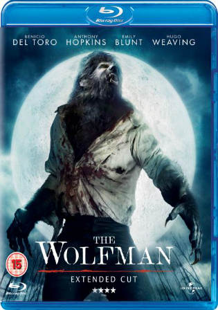 The Wolfman 2010 BRRip 800MB Hindi Dual Audio 720p