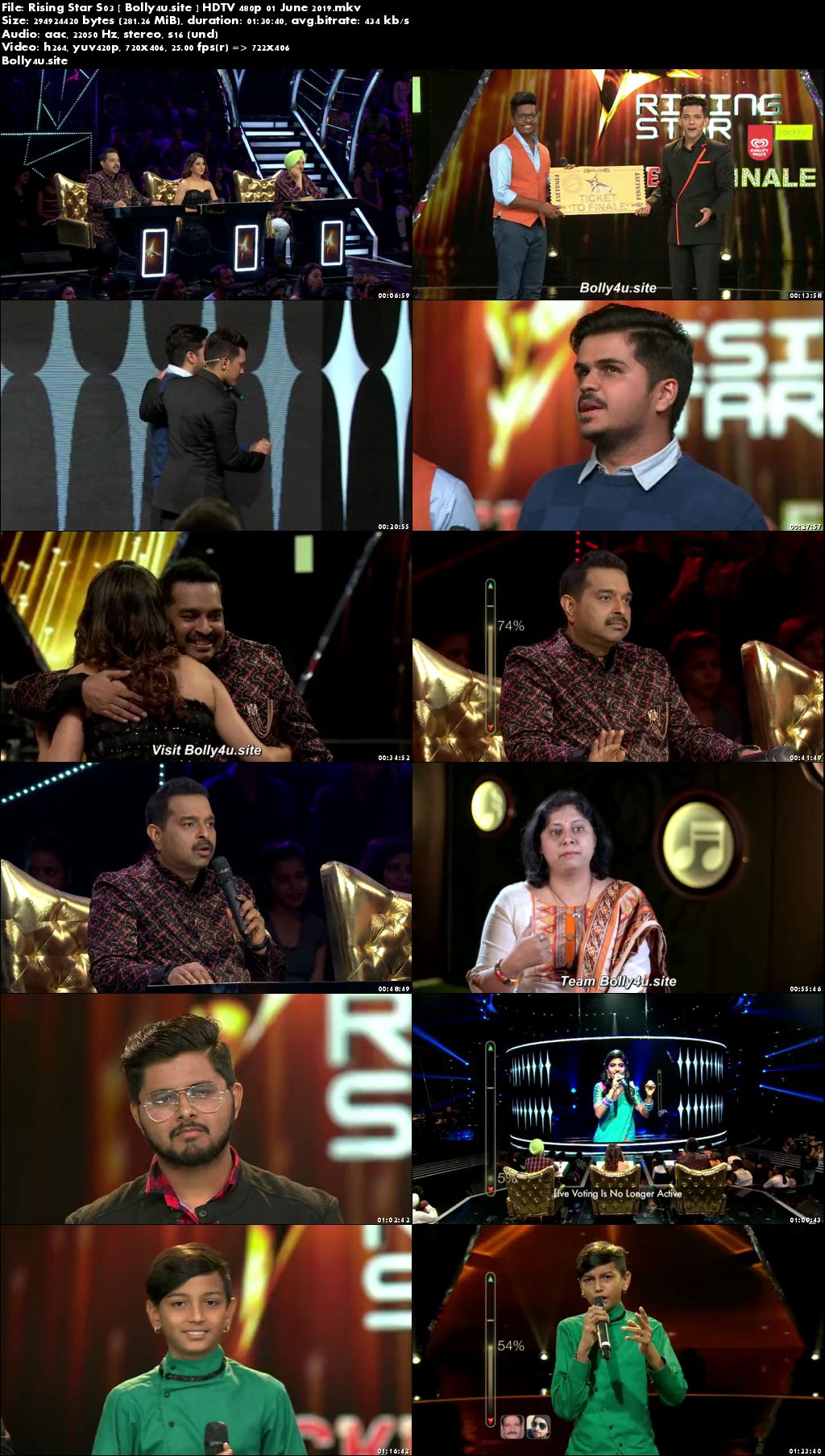 Rising Star S03 HDTV 480p 300MB 01 June 2019 Download