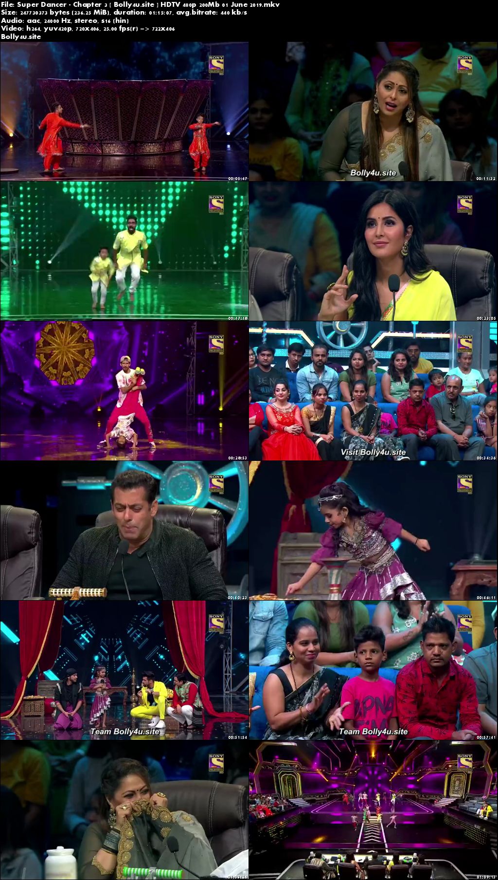 Super Dancer Chapter 3 HDTV 480p 200Mb 01 June 2019 Download