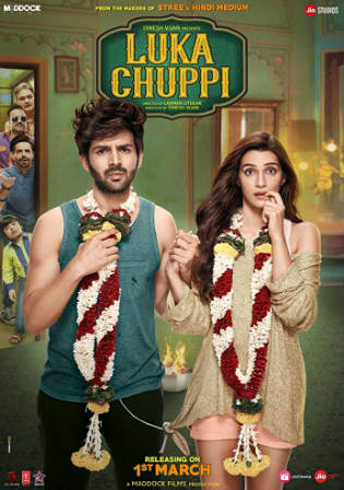 Luka Chuppi 2019 HDRip 350MB Hindi 480p Watch Online Full Movie Download bolly4u