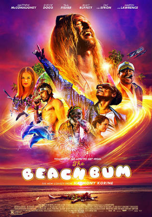 The Beach Bum 2019 WEB-DL 300MB English 480p Watch Online Full Movie Download bolly4u