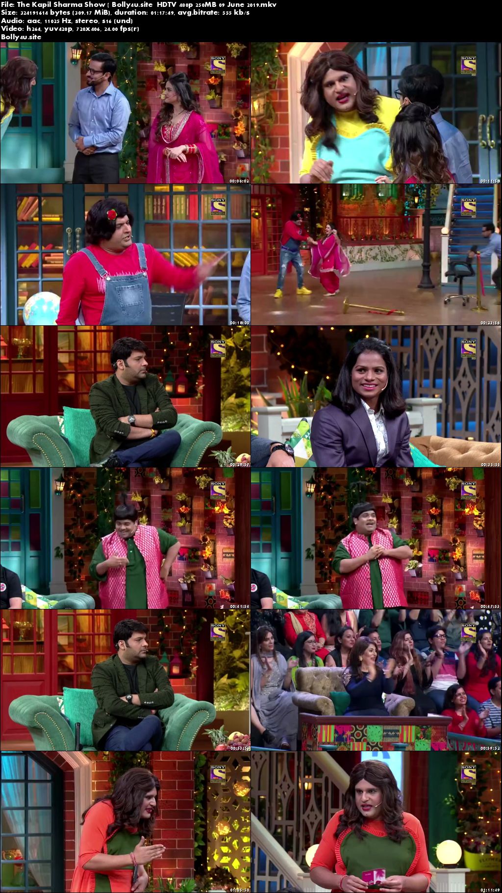 The Kapil Sharma Show HDTV 480p 250MB 09 June 2019 Download