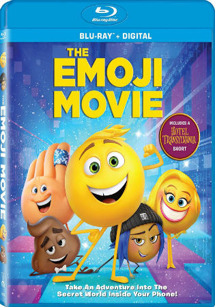 The Emoji Movie 2017 BRRip 300MB Hindi Dual Audio 480p ESub