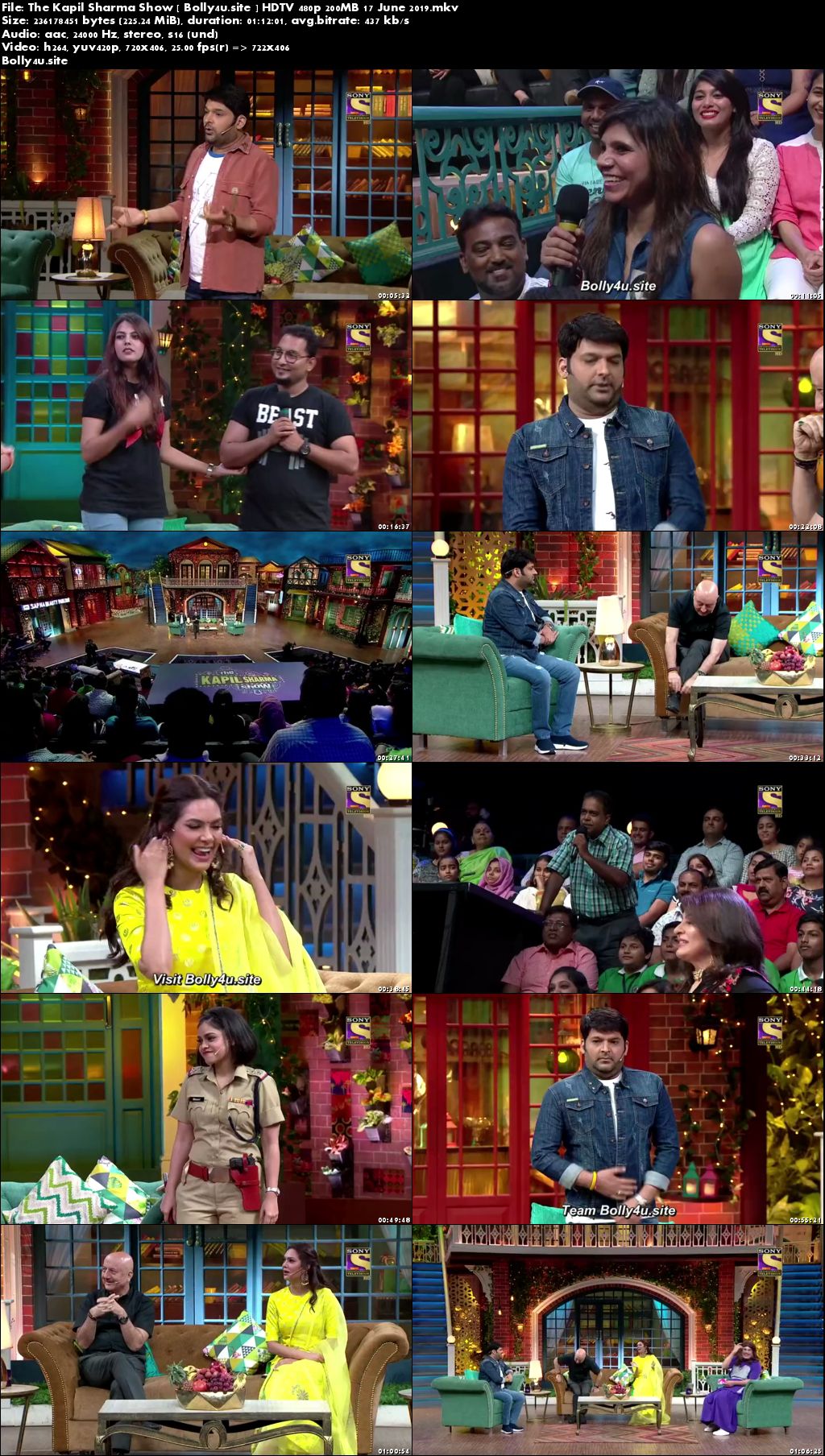 The Kapil Sharma Show HDTV 480p 200MB 16 June 2019 Download