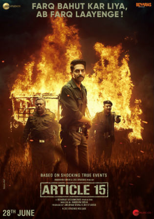 Article 15 2019 Pre DVDRip 300Mb Hindi 480p Watch Online Full Movie Download bolly4u