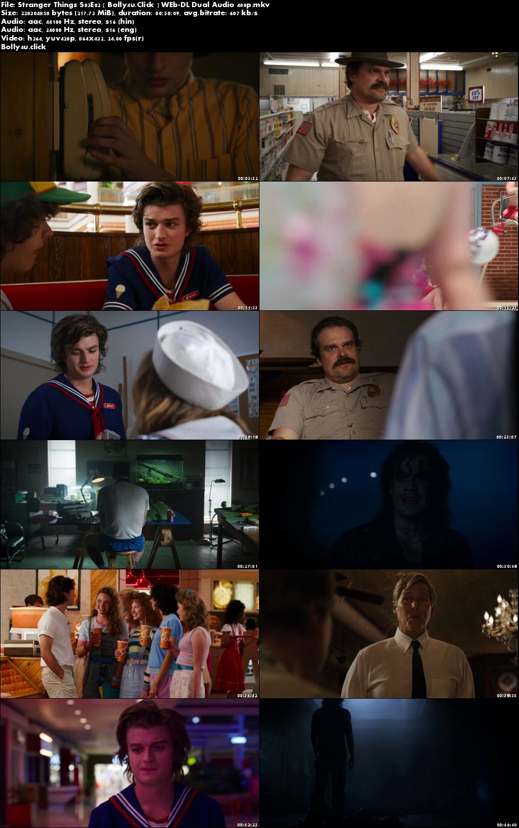 Stranger Things S03 WEB-DL 1.8GB Hindi Dual Audio Complete 480p Download