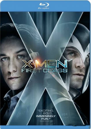 X-Men First Class 2011 BRRip 300MB Hindi Dual Audio 480p