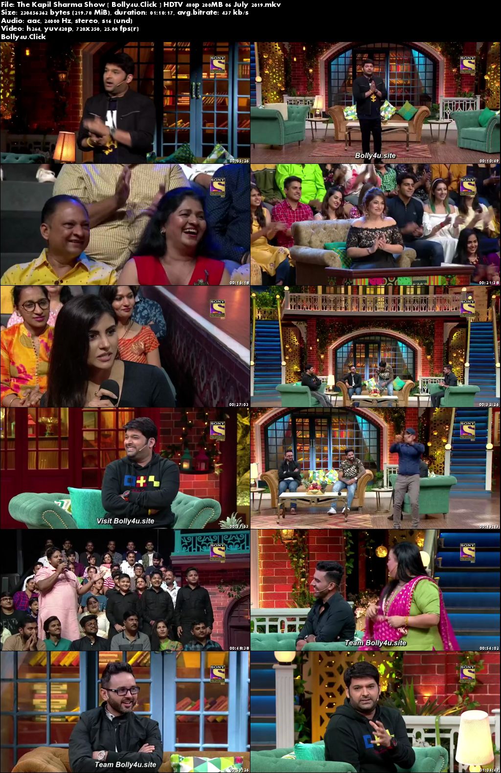 The Kapil Sharma Show HDTV 480p 200MB 06 July 2019 Download