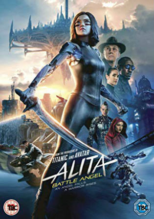 Alita Battle Angel 2019 HDRip 300MB Hindi Dual Audio ORG 480p