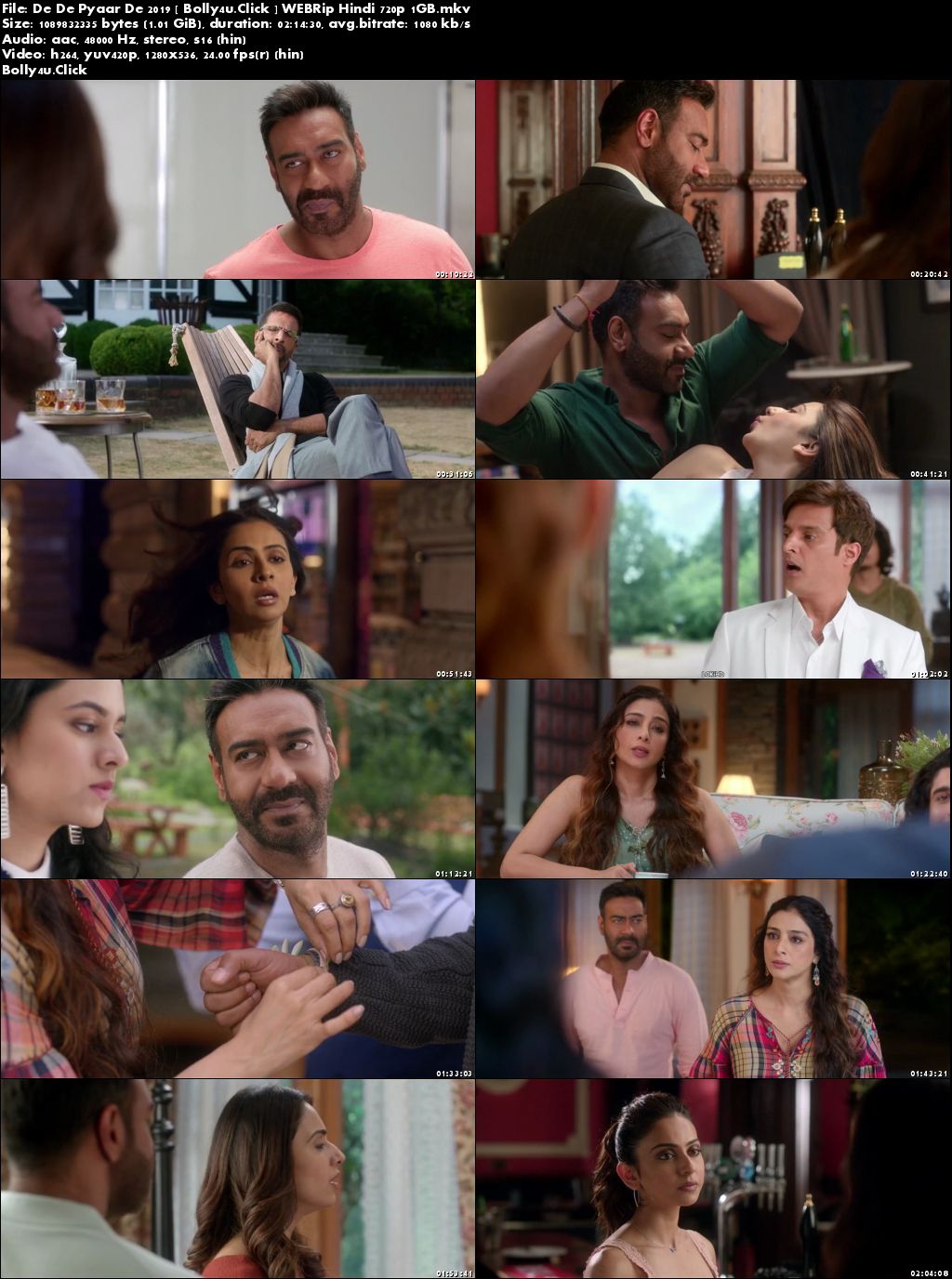 De De Pyaar De 2019 WEBRip 1GB Full Hindi Movie Download 720p