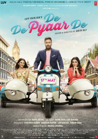 De De Pyaar De 2019 Hindi Movie 400Mb HDRip Free Download bolly4u