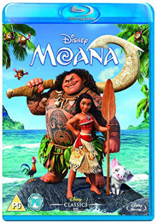 Moana 2016 BRRip 300MB Hindi Dual Audio ORG 480p ESub