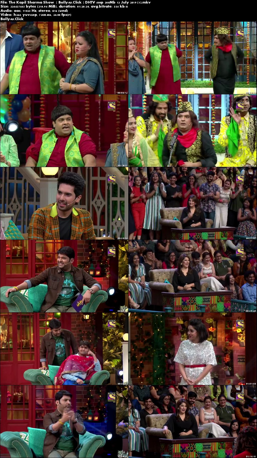 The Kapil Sharma Show HDTV 480p 300Mb 13 July 2019 Download