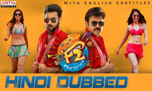 F2 Fun and Frustration 2019 HDRip 300Mb Hindi Dubbed 480p Watch Online Free Download bolly4u