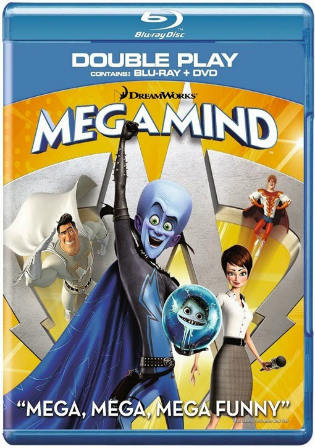 Megamind 2010 BRRip 300MB Hindi Dual Audio 480p