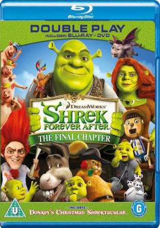 Shrek Forever After 2010 BRRip 700MB Hindi Dual Audio 720p Watch Online Free Download bolly4u