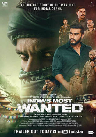 Indias Most Wanted 2019 WEBRip 300MB Hindi 480p ESub