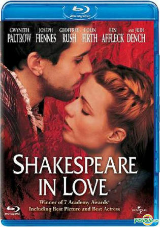 Shakespeare in Love 1998 BRRip 300MB Hindi Dual Audio 480p