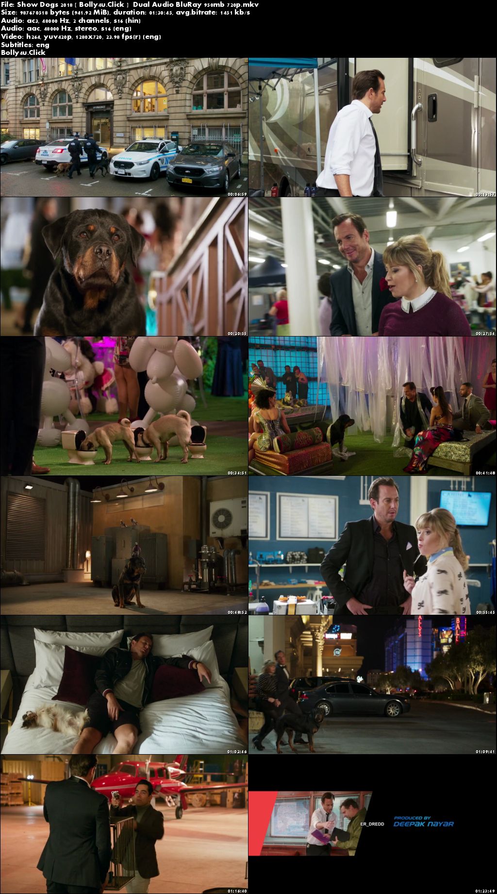 Show Dogs 2018 BluRay 950Mb Hindi Dual Audio 720p Download