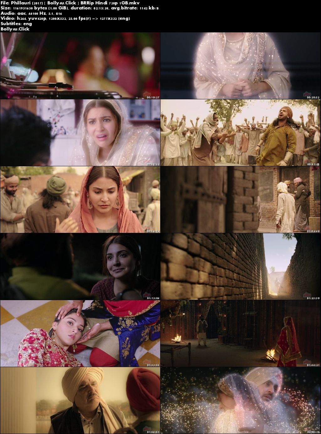 Phillauri 2017 BRRip 400MB Full Hindi Movie Download 480p ESub