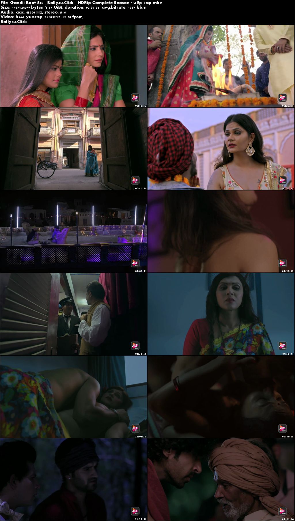 Gandii Baat 2019 HDRip 1.3GB S03 Hindi Complete 720p Download