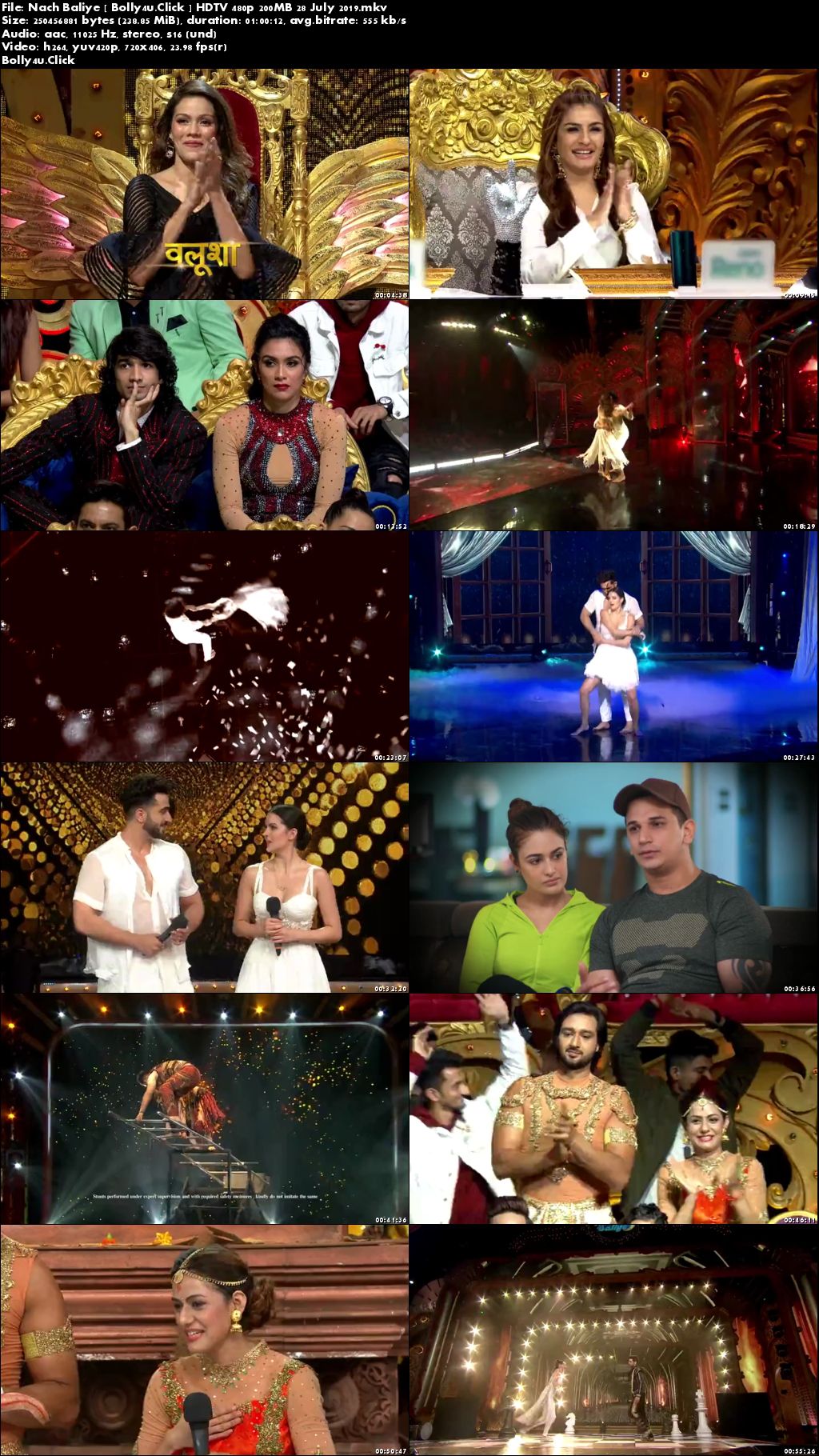 Nach Baliye HDTV 480p 200MB 28 July 2019 Download