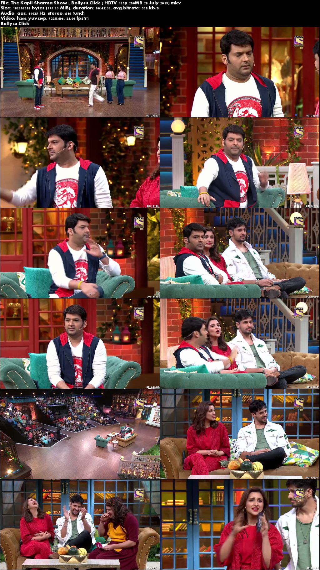 The Kapil Sharma Show HDTV 480p 200MB 28 July 2019 Download