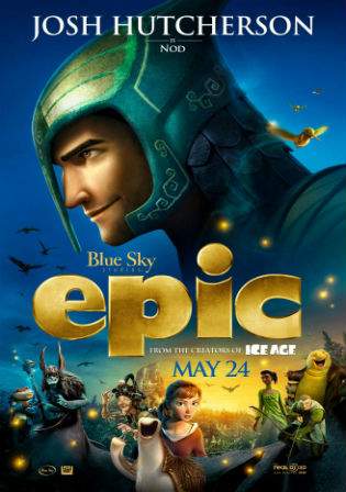 Epic 2013 BluRay 300Mb Hindi Dual Audio 480p