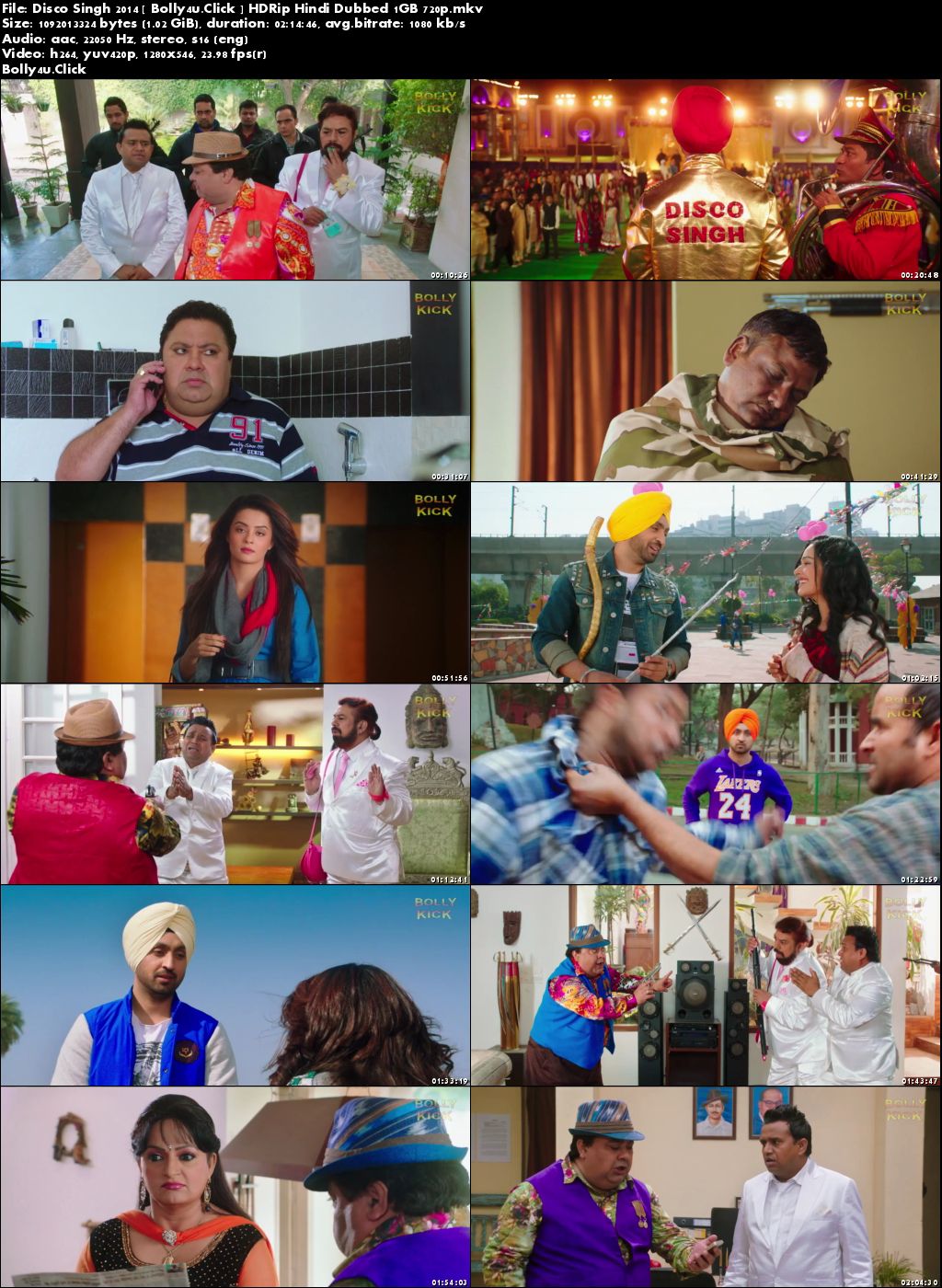 Disco Singh 2014 HDRip 1GB Hindi Dubbed 720p Download