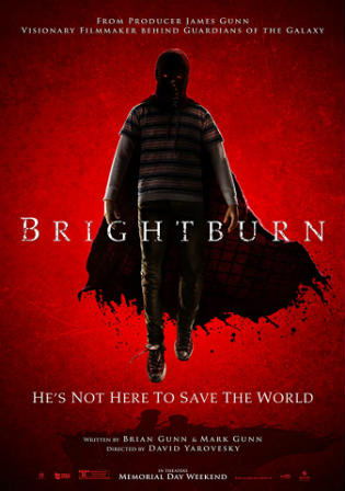Brightburn 2019 WEB-DL 750Mb English 720p ESub Watch Online Full Movie Download bolly4u