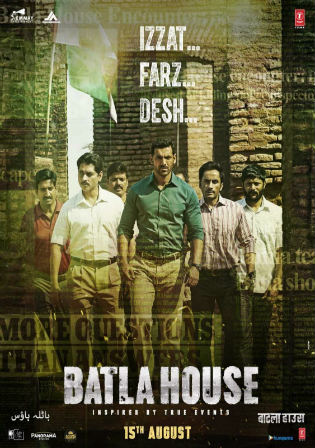 Batla House 2019 Pre DVDRip 300MB Full Hindi Movie Download 480p Watch Online Free bolly4u