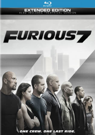 Fast And Furious 7 2015 BRRip 1.1GB Hindi Dual Audio ORG 720p