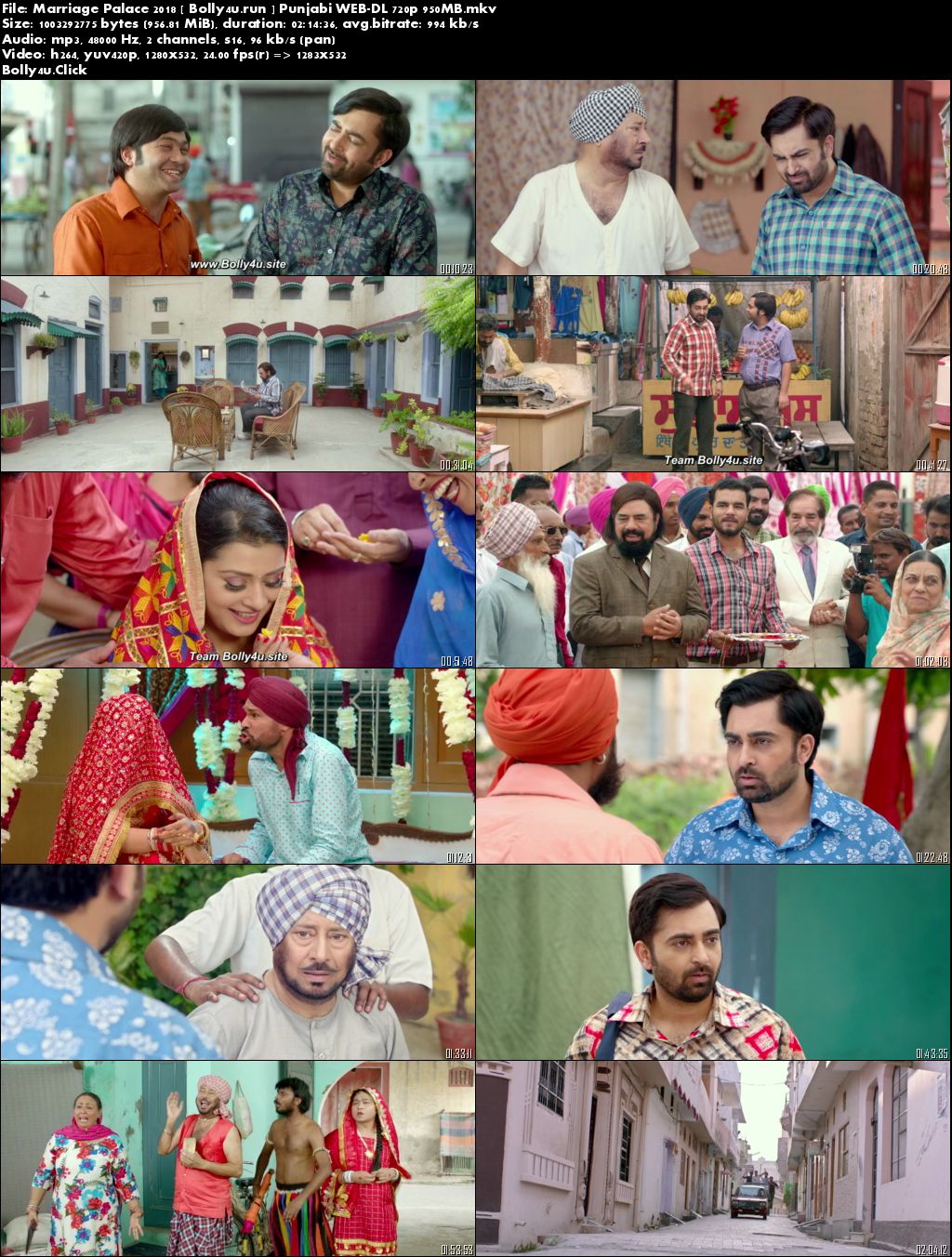 Marriage Palace 2018 WEB-DL 950Mb Punjabi 720p Download