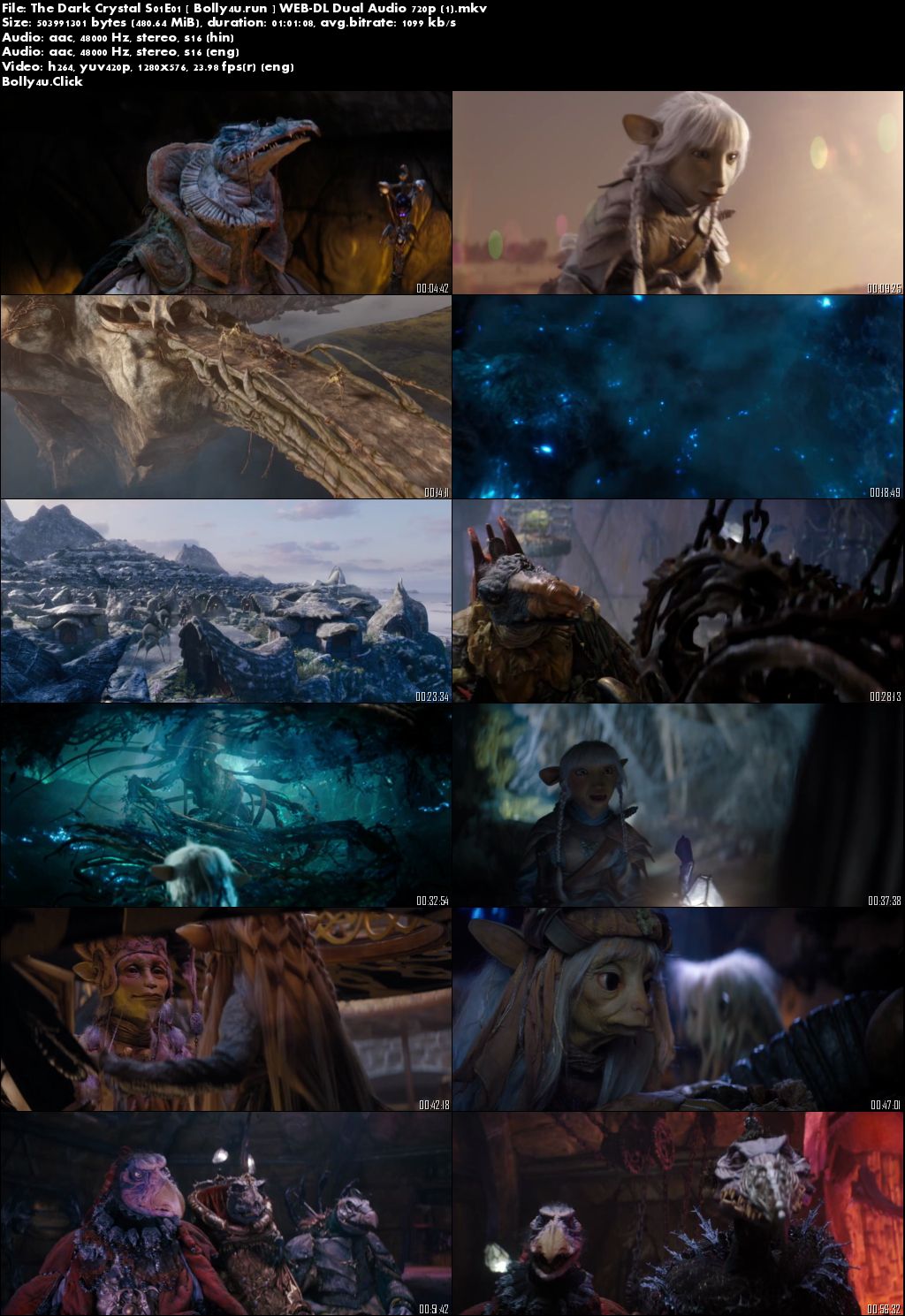 The Dark Crystal Age Of Resistance 2019 WEB-DL 4GB S01 Hindi Dual Audio 720p Download