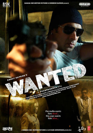 Wanted 2009 BRRip 1Gb Full Hindi Movie Download 720p ESub