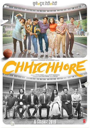 Chhichhore 2019 Pre DVDRip 400Mb Full Hindi Movie Download 480p