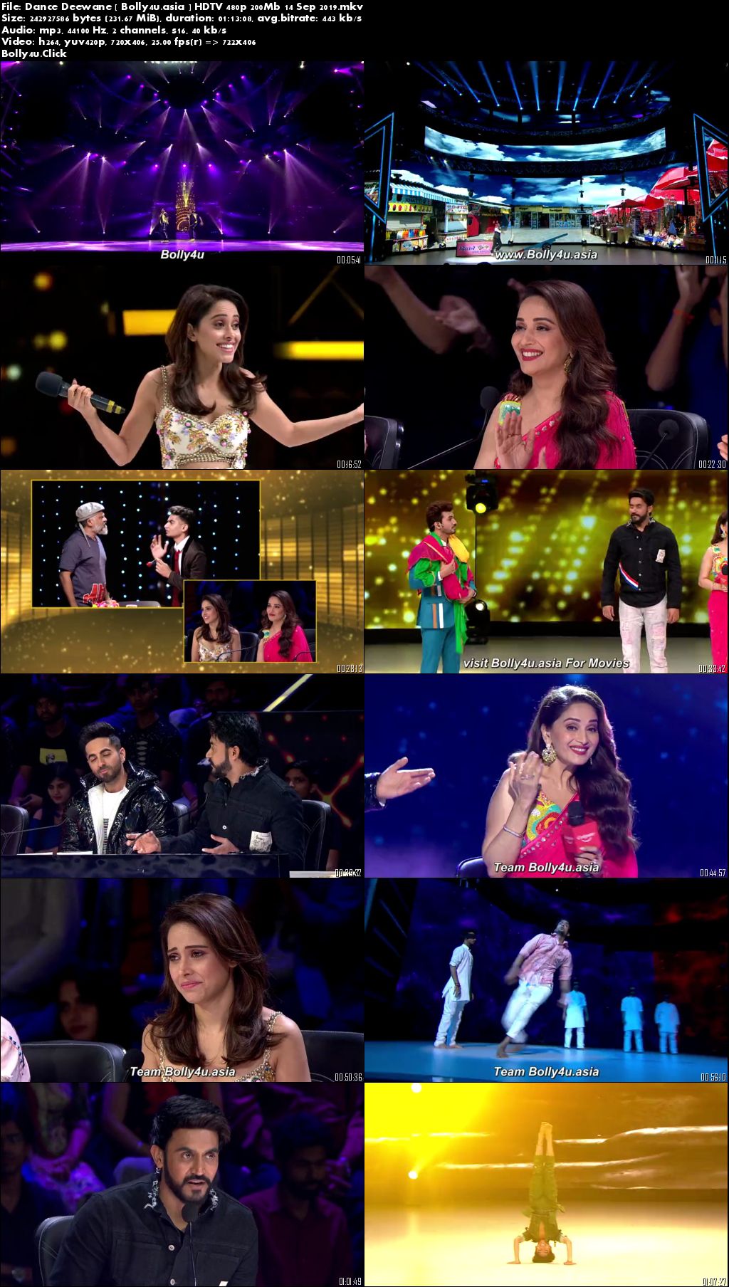 Dance Deewane S02 HDTV 480p 200MB 14 September 2019 Download