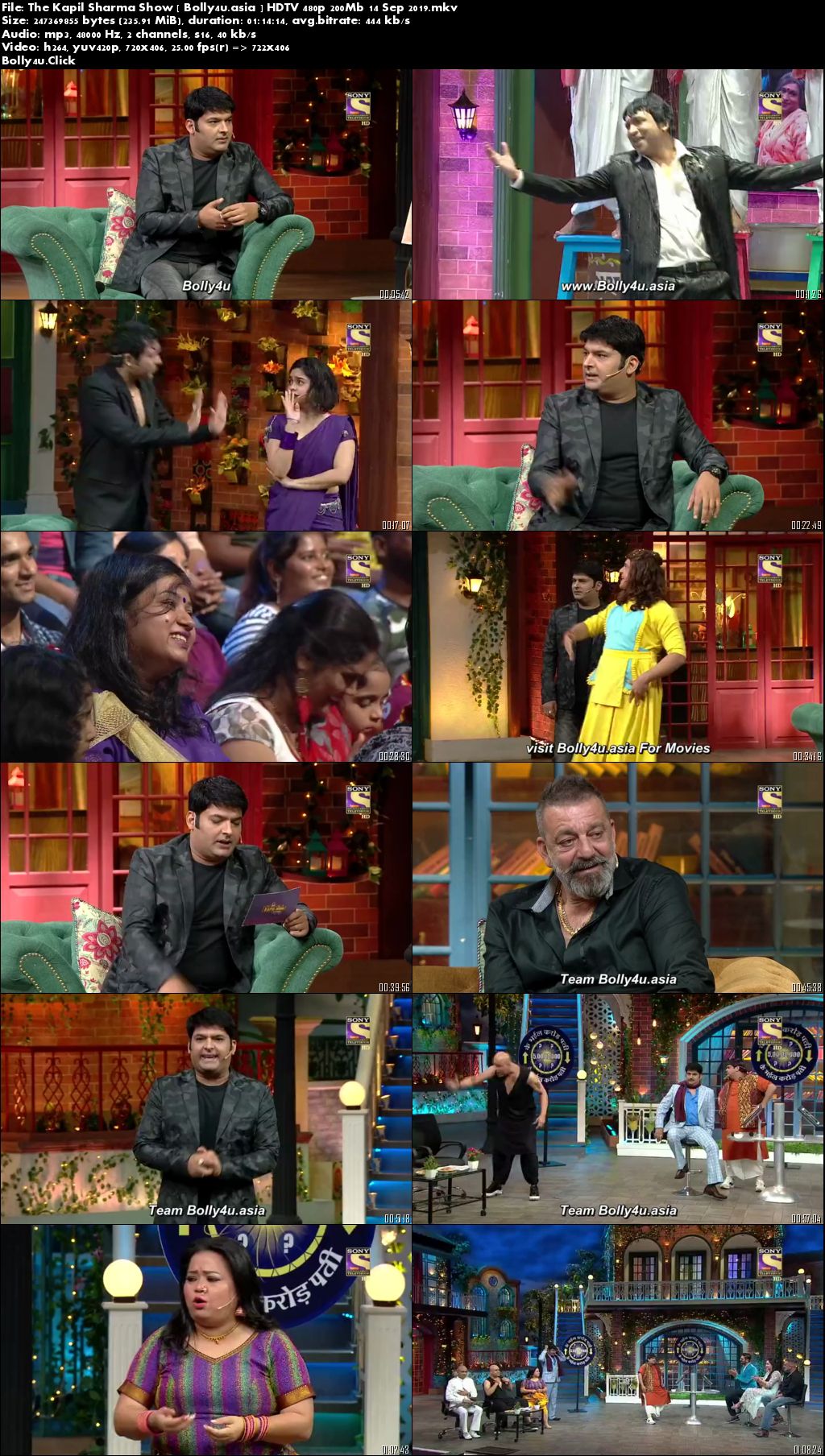 The Kapil Sharma Show HDTV 480p 200MB 14 September 2019 Download