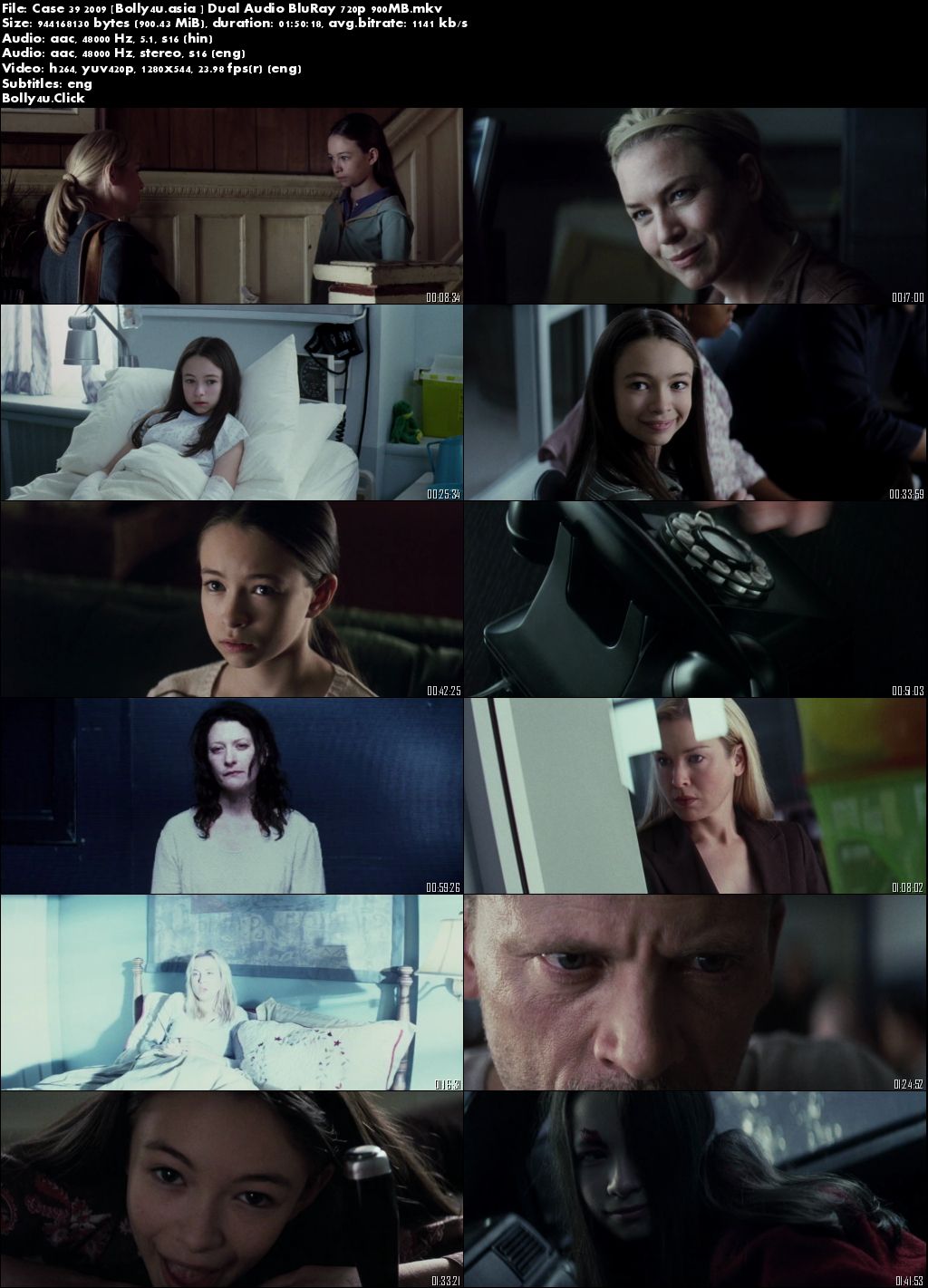 Case 39 2009 BluRay 300Mb Hindi Dual Audio 480p Download