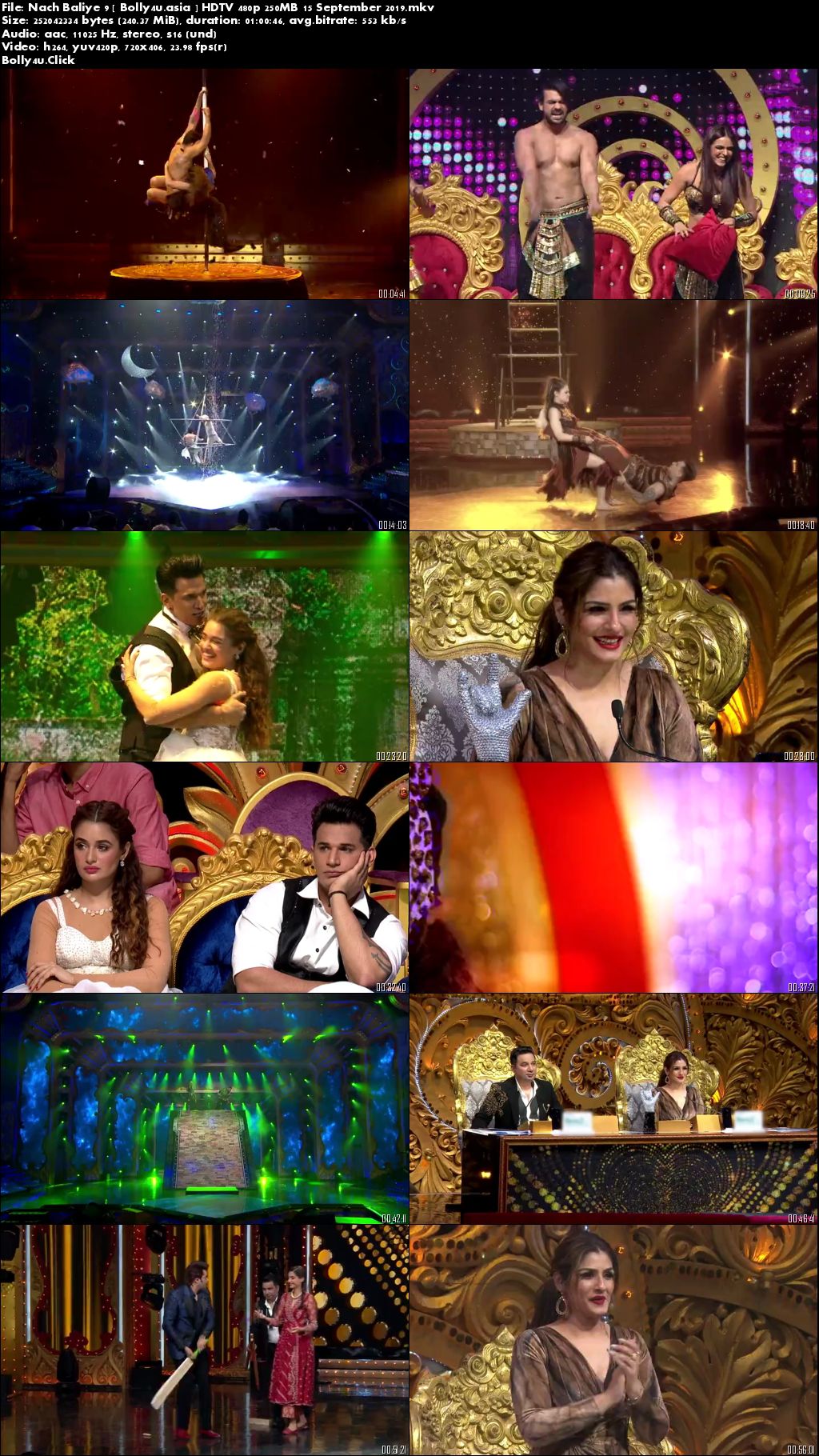 Nach Baliye 9 HDTV 480p 250MB 15 September 2019 Download